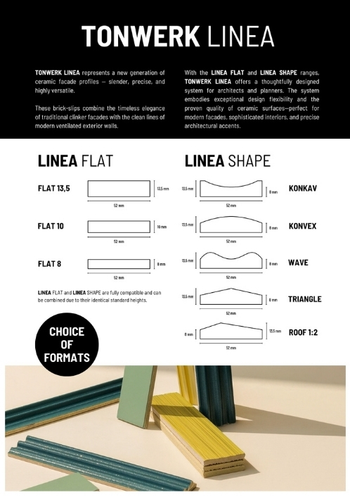 Ansichtsbild Tonwerk Linea Shape 2026 EN
