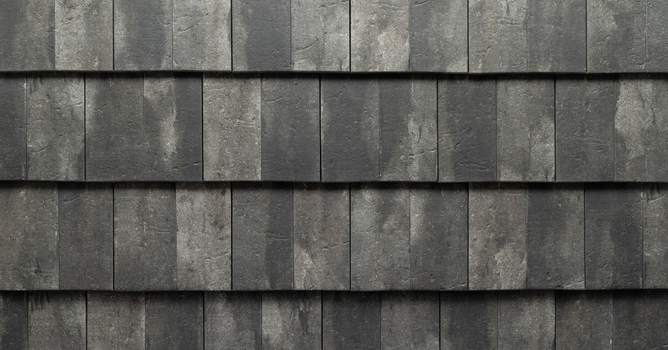 236000150612 Doppelschindel Kirkwall Tonwerk Klinker Rustic Schwarz